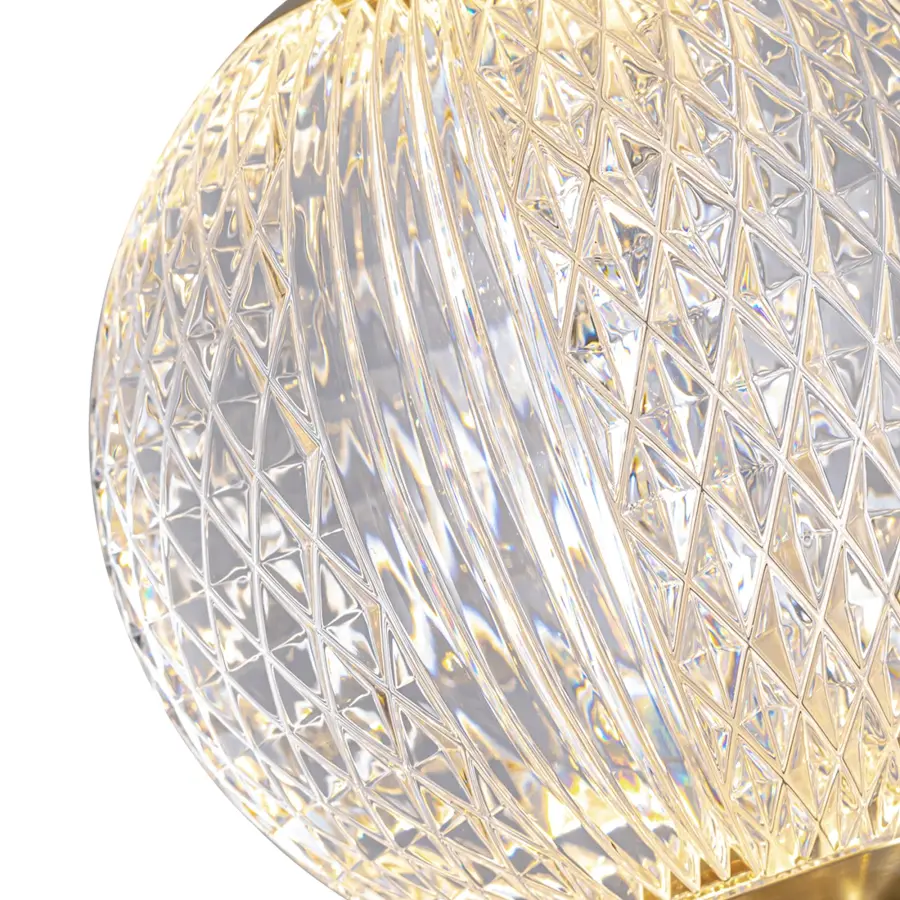 Marni 5-Inch Flush Mount in Natural Brass - Image 5