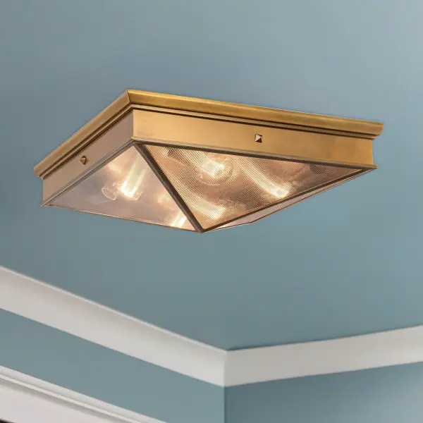 Cairo 19-Inch Flush Mount in Urban Bronze - Image 3