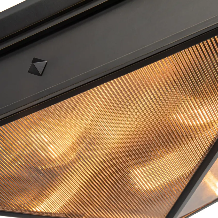 Cairo 19-Inch Flush Mount in Vintage Brass - Image 4