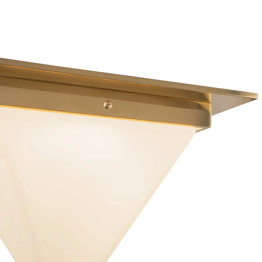 Mineral 9-Inch Flush Mount in Urban Bronze with Alabaster - Image 13