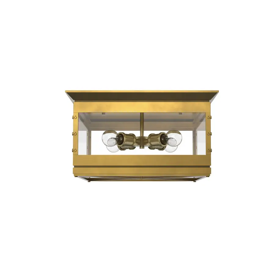 Douglas 18-Inch Flush Mount in Urban Bronze - Image 4