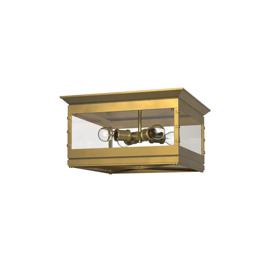 Douglas 18-Inch Flush Mount in Urban Bronze - Image 5