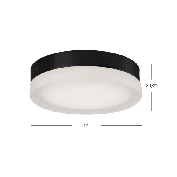 Bedford 11-Inch Flush Mount Ceiling Light - Image 8