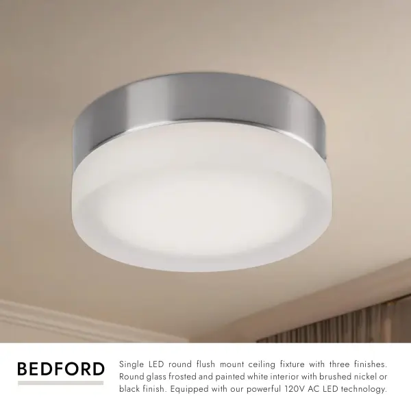 Bedford 11-Inch Flush Mount Ceiling Light - Image 10