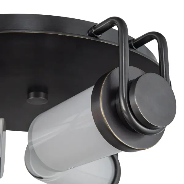 Wynwood 17-Inch Flush Mount in Urban Bronze - Image 4