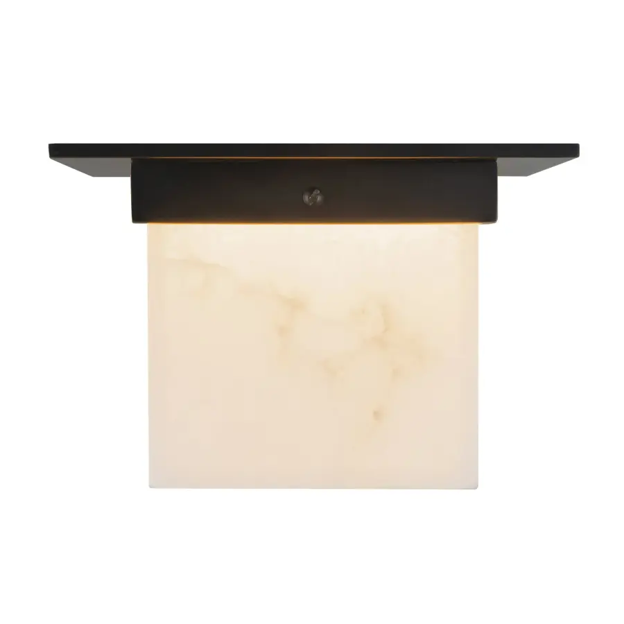 Mineral 5-Inch Flush Mount in Patina Bronze - Image 11