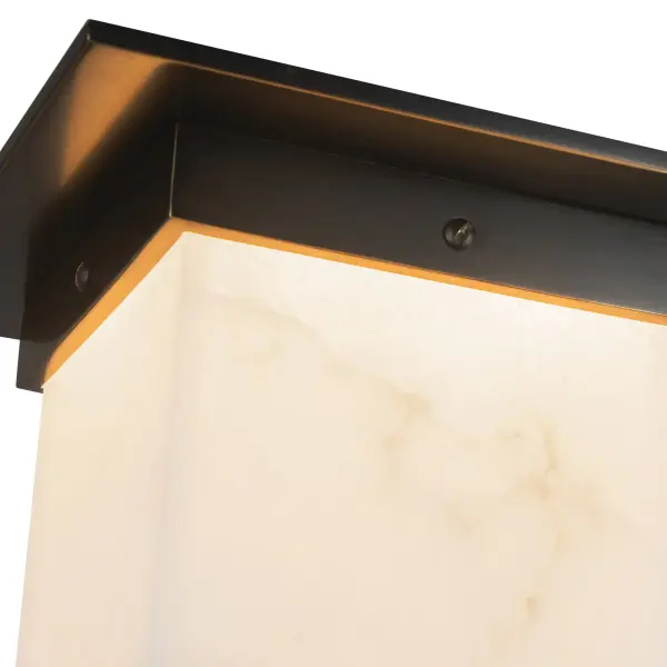 Mineral 5-Inch Flush Mount in Patina Bronze - Image 13