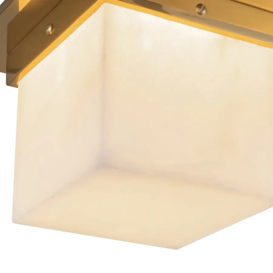 Mineral 5-Inch Flush Mount in Patina Bronze - Image 21