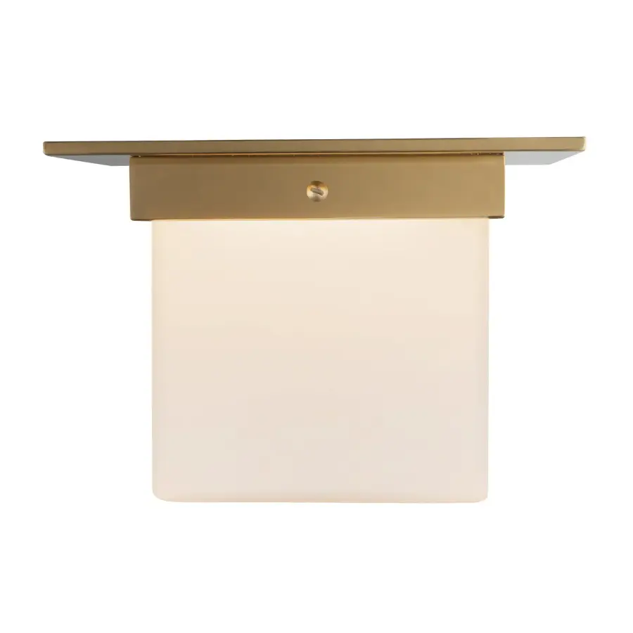 Mineral 5-Inch Flush Mount in Patina Bronze - Image 7