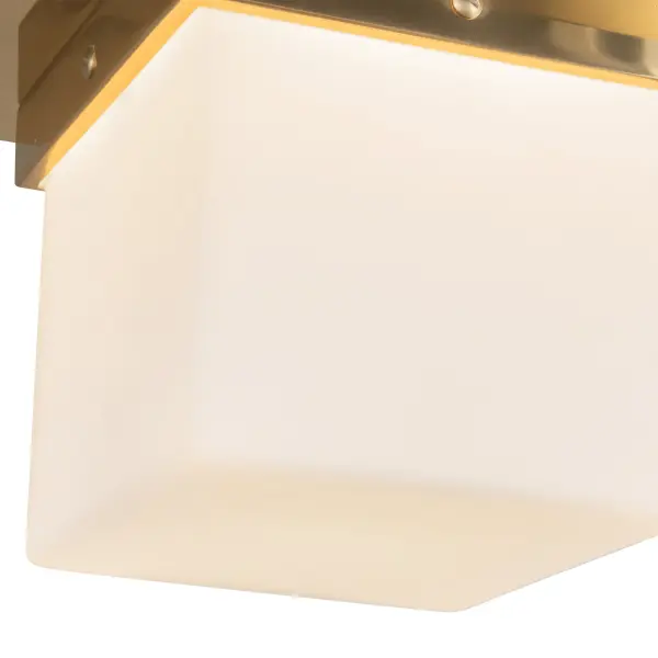 Mineral 5-Inch Flush Mount in Patina Bronze - Image 10