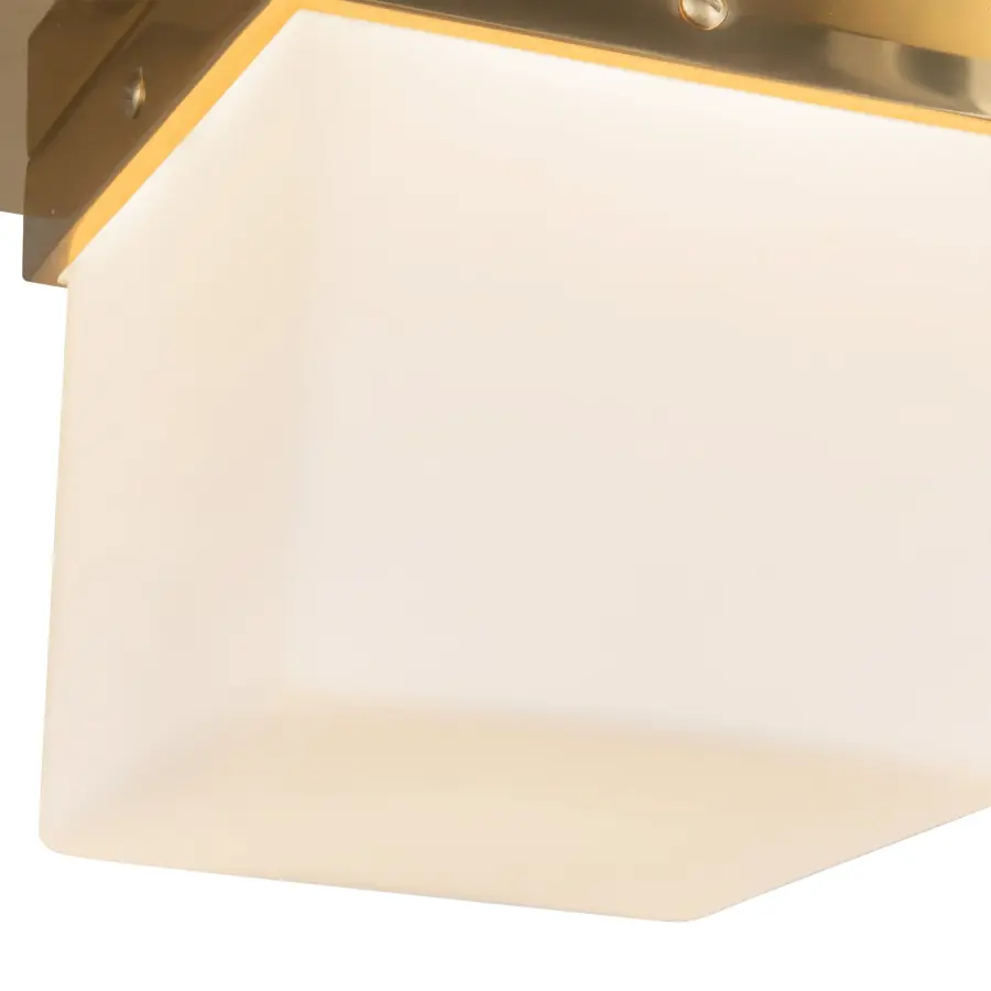 Mineral 5-Inch Flush Mount in Patina Bronze - Image 10