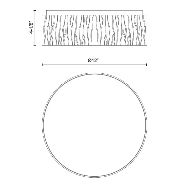 Kensington 12-Inch Flush Mount - Image 9