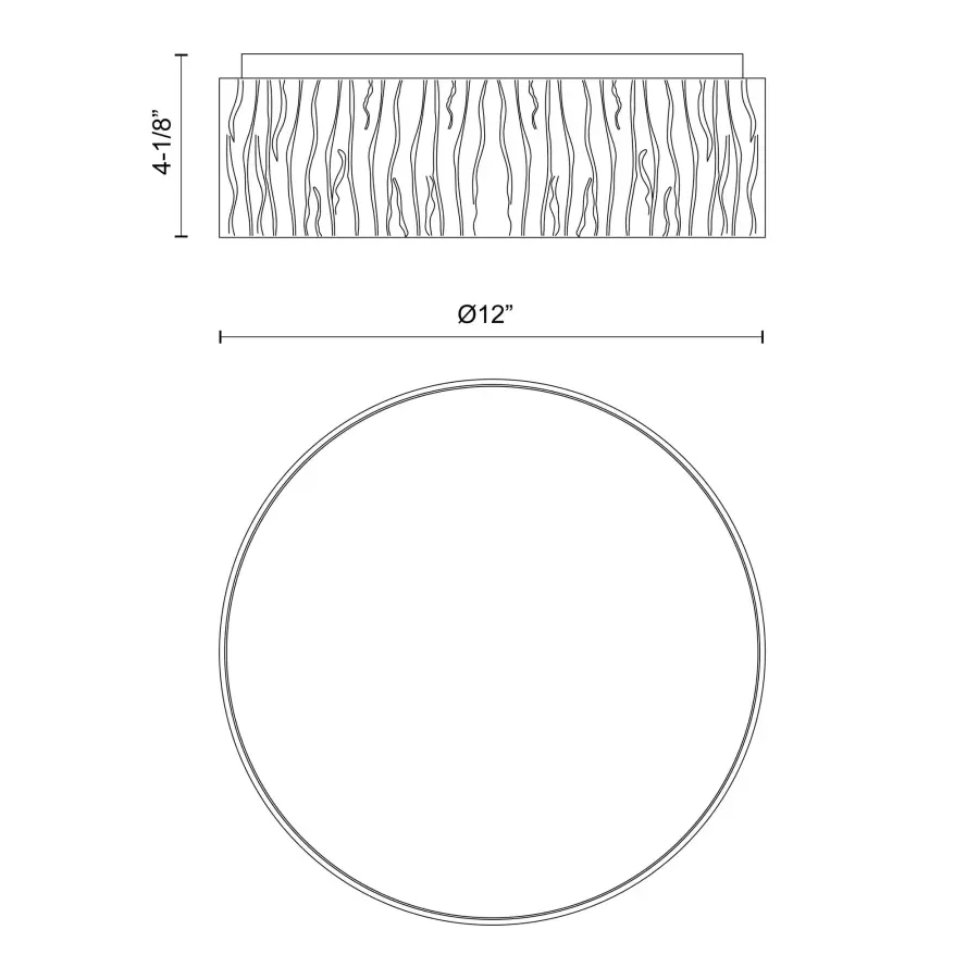 Kensington 12-Inch Flush Mount - Image 9
