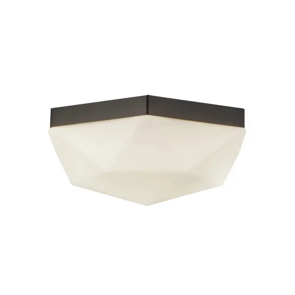 Krysta 12-Inch Flush Mount in Brushed Gold - Image 4