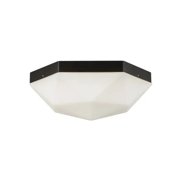 Krysta 12-Inch Flush Mount in Brushed Gold - Image 5