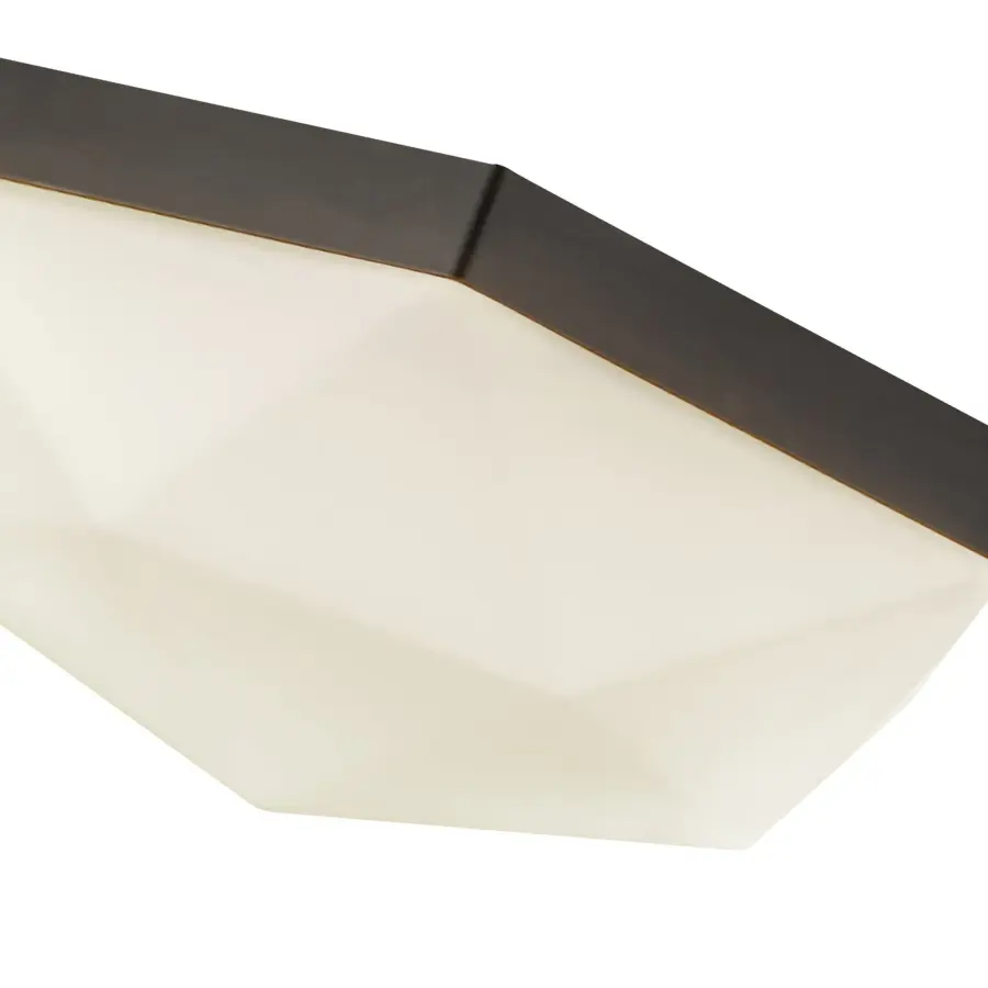 Krysta 12-Inch Flush Mount in Brushed Gold - Image 7