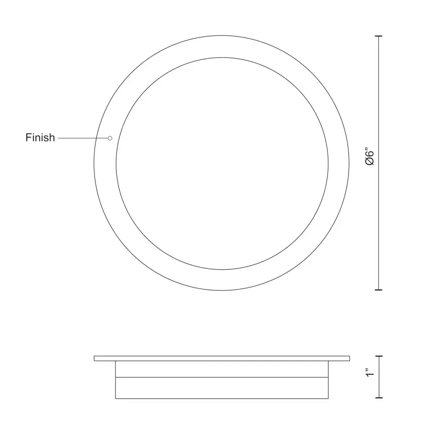 Sleek Modern Flush Mount Perfect for Low-Ceiling Spaces - Image 6