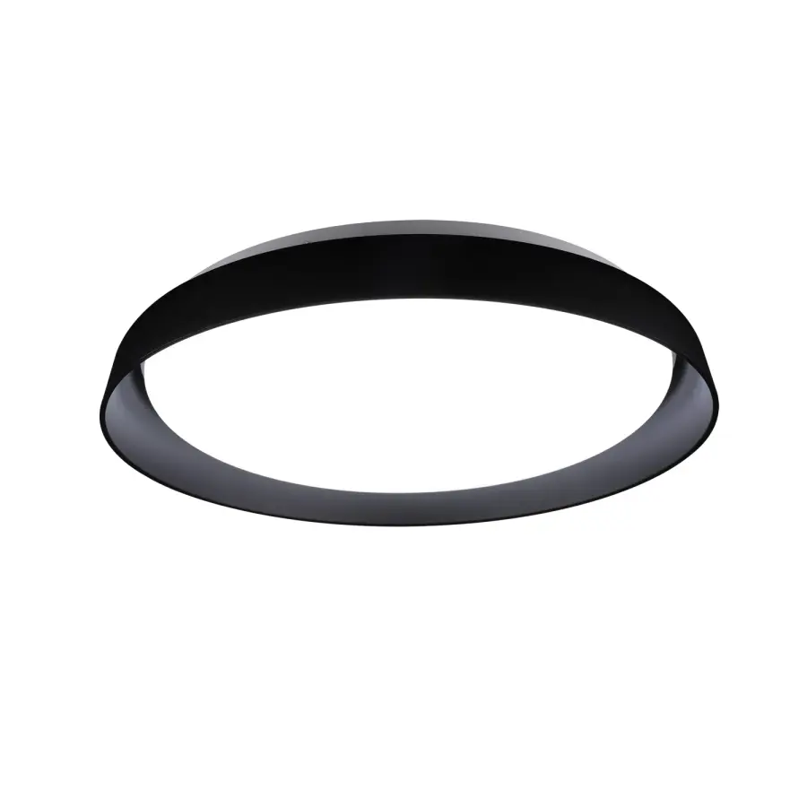 Hampton 17" Flush Mount in Matte Black - Image 5