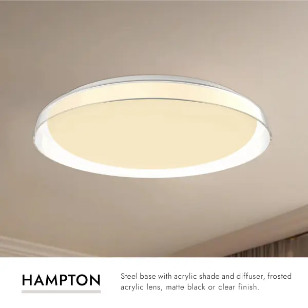 Hampton 21-Inch Flush Mount Light - Image 8