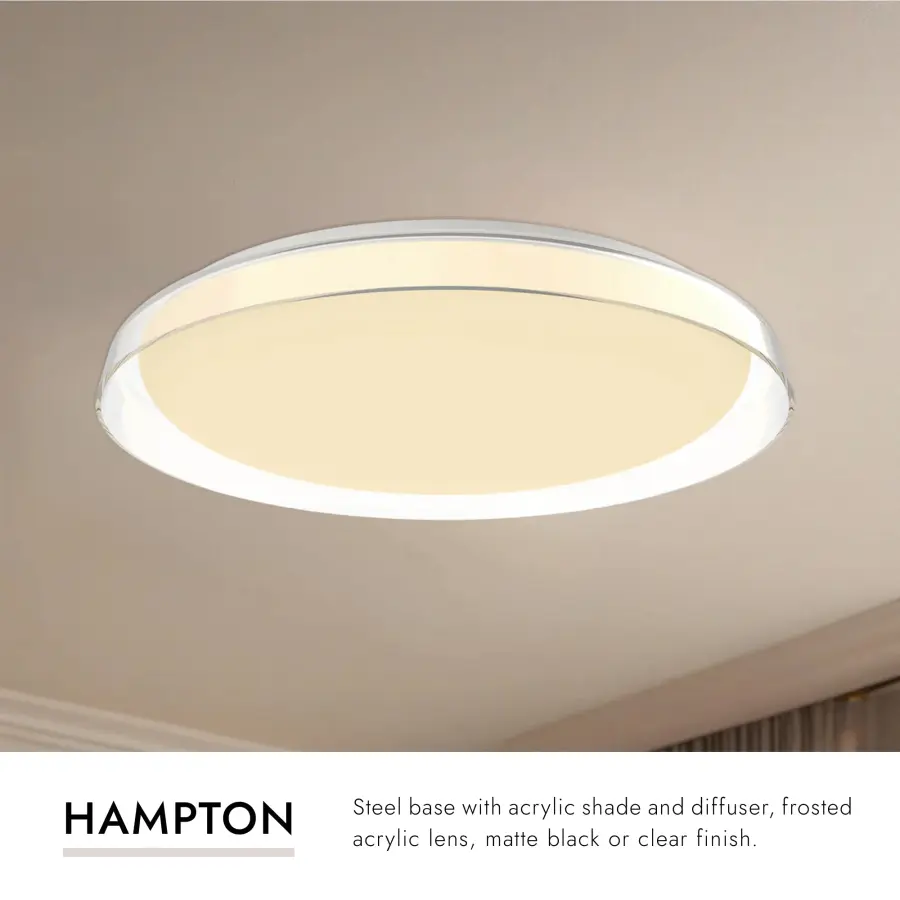 Hampton 21-Inch Flush Mount Light - Image 8