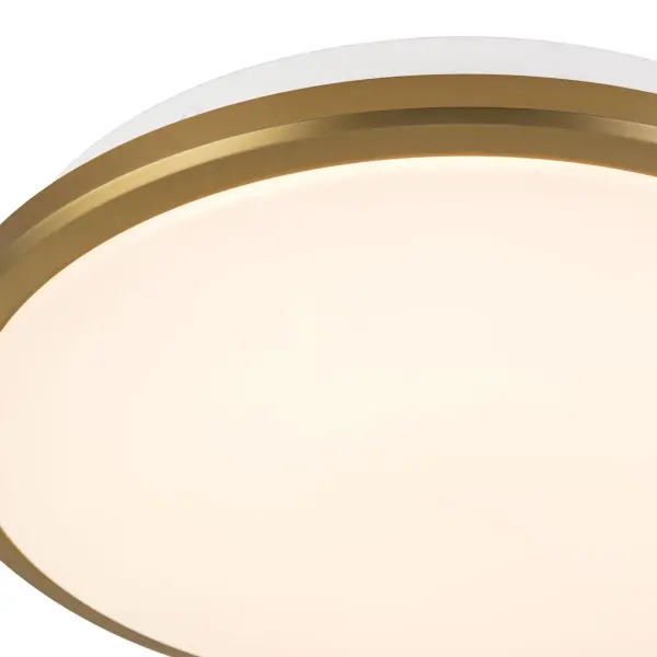Brook 11-Inch Flush Mount in Brushed Gold - Image 12