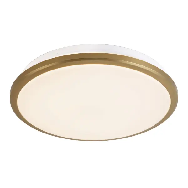 Brook 11-Inch Flush Mount in Brushed Gold - Image 13