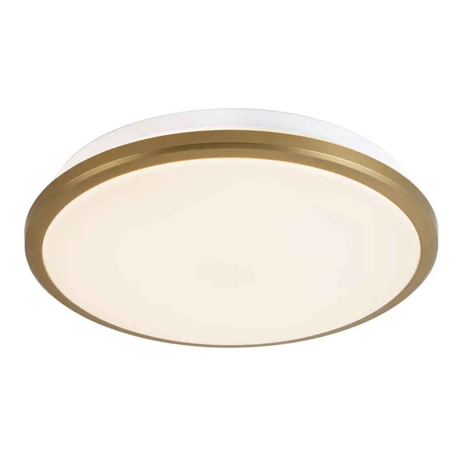 Brook 11-Inch Flush Mount in Brushed Gold - Image 13