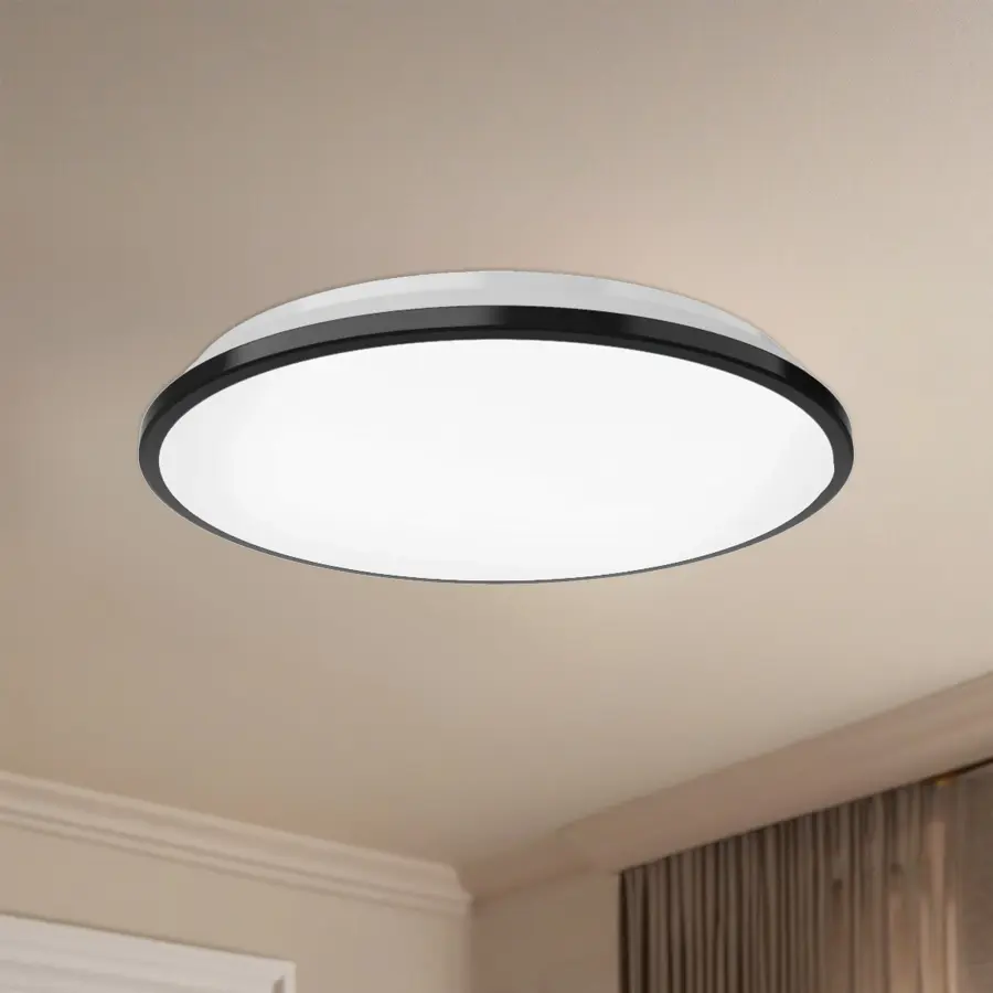 Brook 11-Inch Flush Mount in Brushed Gold - Image 4