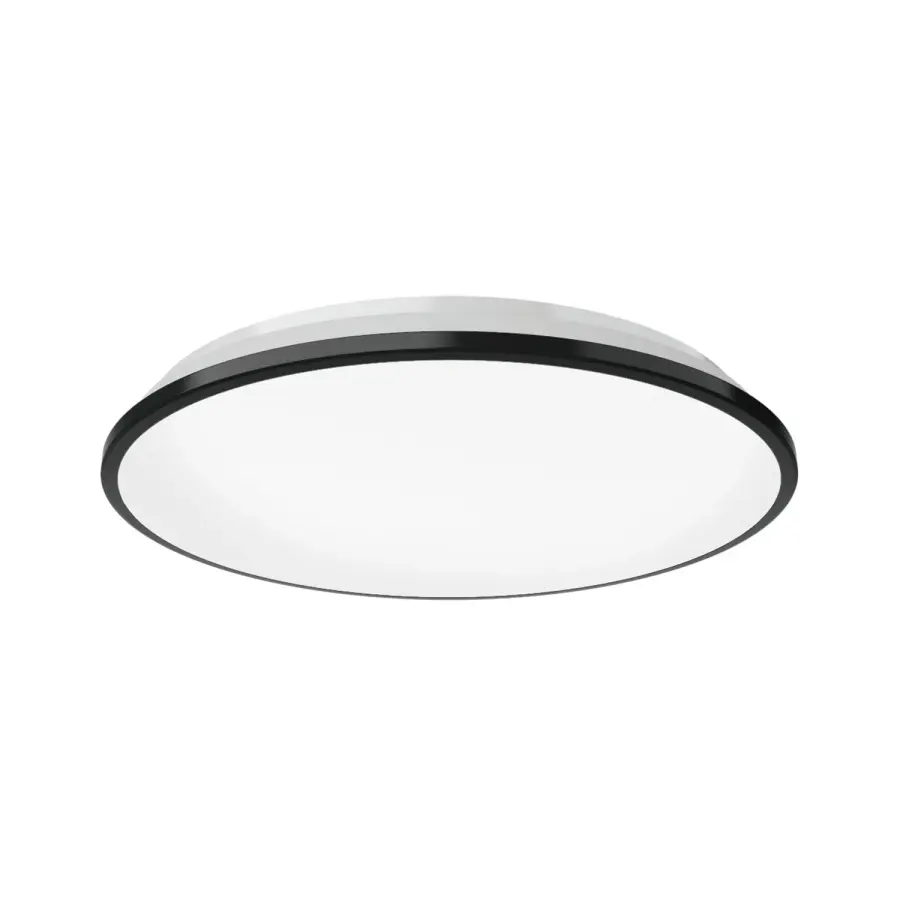 Brook 13-Inch Flush Mount in Matte Black - Image 8