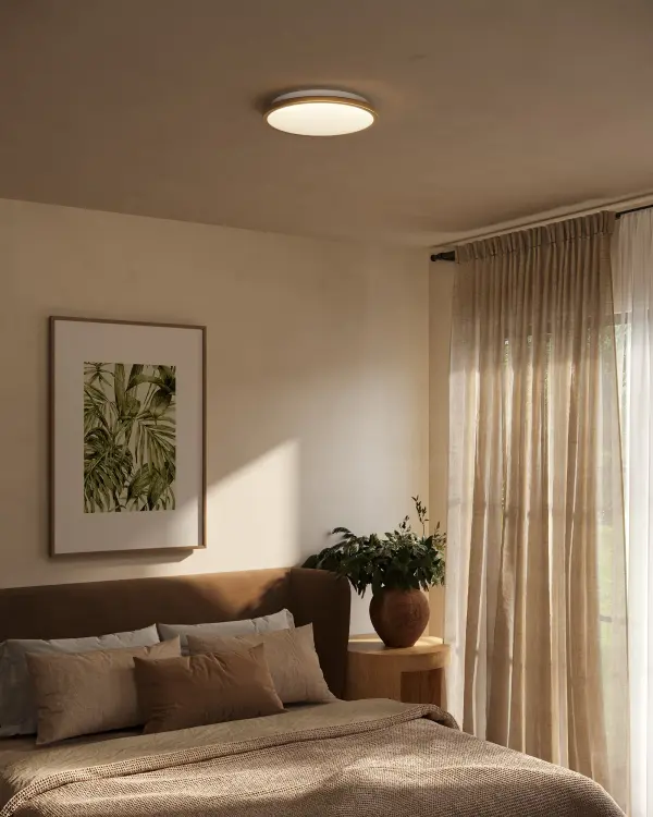 Brook 15" Flush Mount in White - Image 2