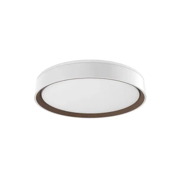 Modern Flush Mount with Selectable Color Temperature & Uplight Feature - Image 5
