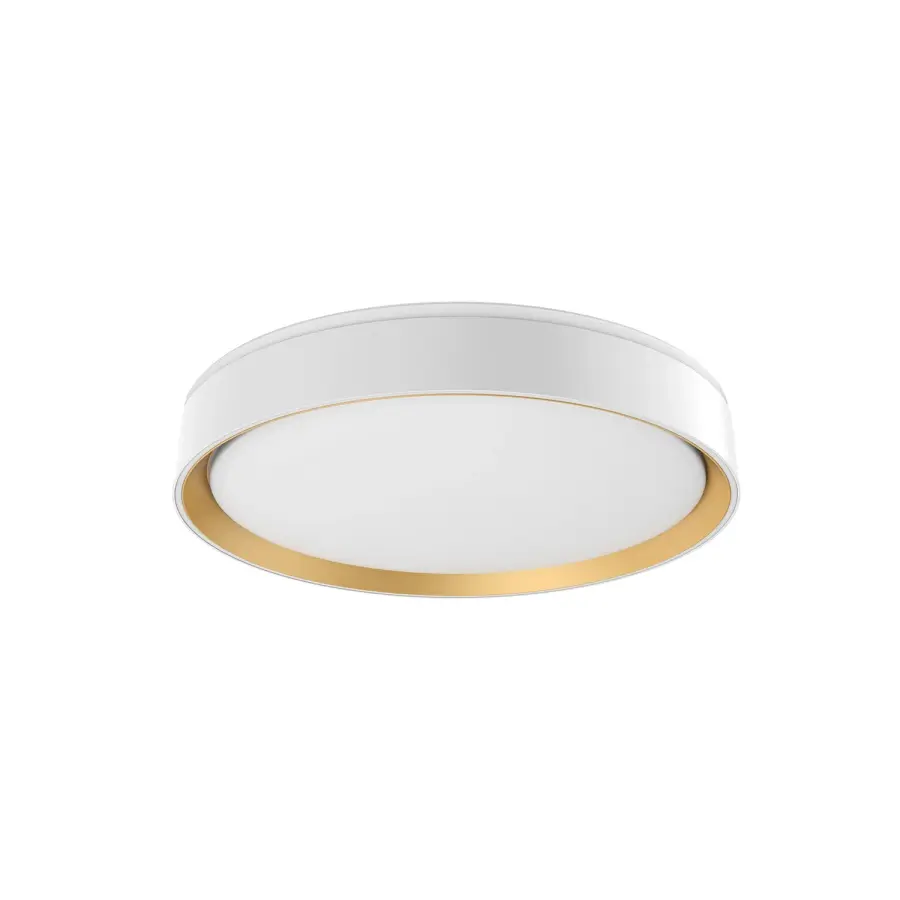 Modern Flush Mount with Selectable Color Temperature & Uplight Feature - Image 6