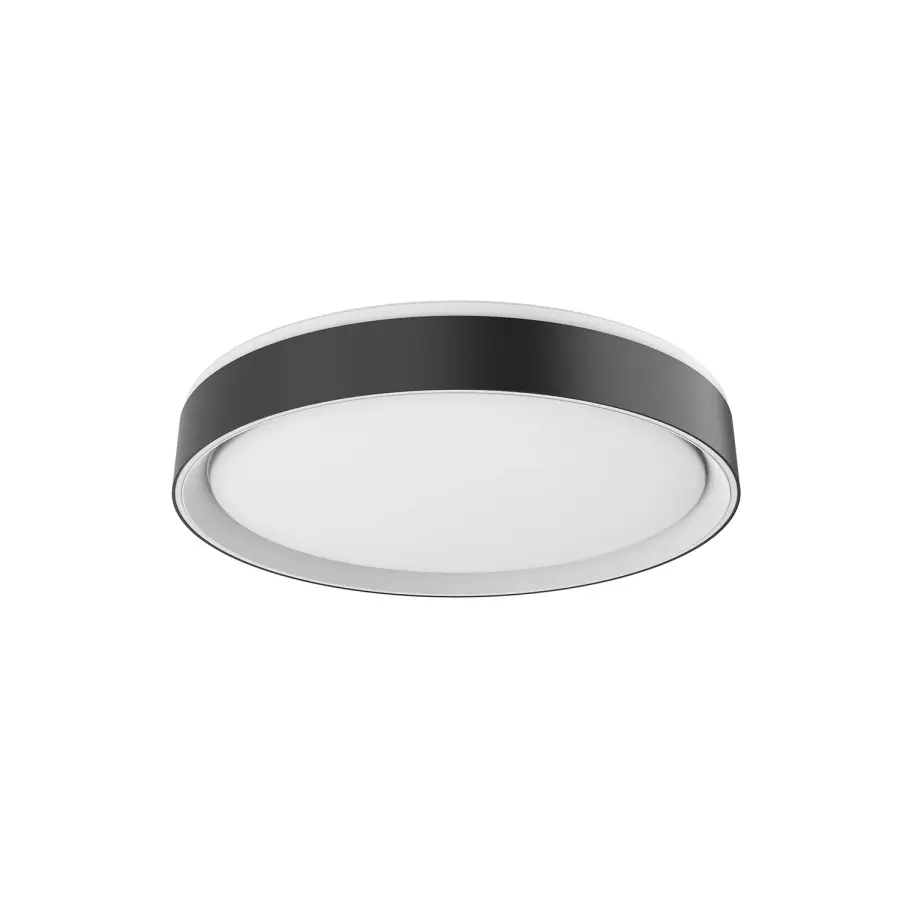 Modern Flush Mount with Selectable Color Temperature & Uplight Feature - Image 9