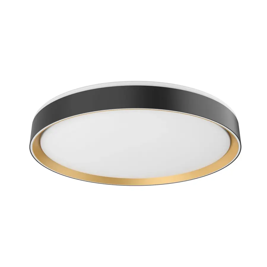 Modern Flush Mount with Selectable Color Temperature & Decorative Uplighting - Image 11