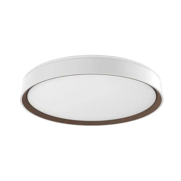 Modern Flush Mount with Selectable Color Temperature & Decorative Uplighting - Image 12