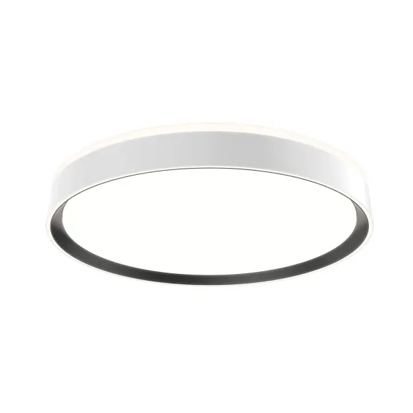 Modern Flush Mount with Selectable Color Temperature & Decorative Uplighting - Image 8