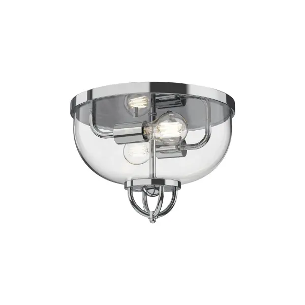 Lancaster 13-Inch Flush Mount in Aged Gold - Image 5