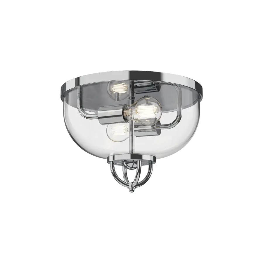 Lancaster 13-Inch Flush Mount in Aged Gold - Image 5