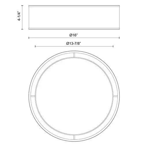 Natural Texture Meets Modern Design in Versatile Flush Mount - Image 3