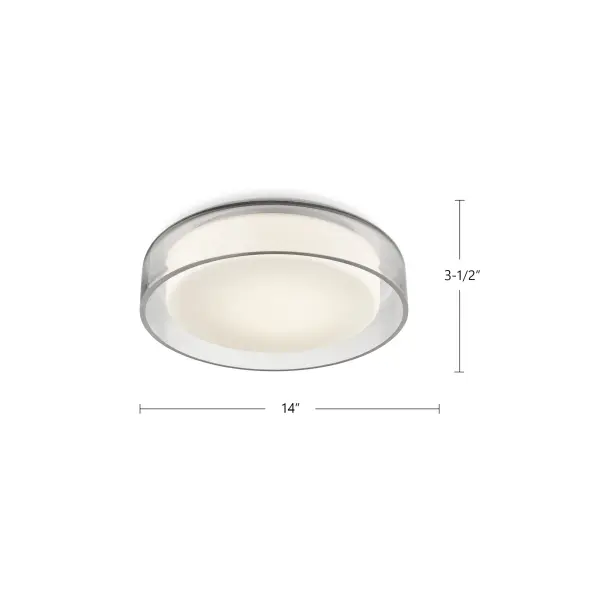 Aston 14" Flush Mount - Image 3