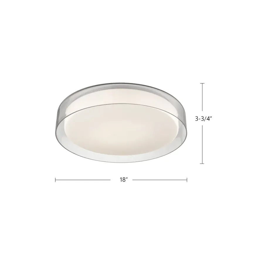 Aston 18-Inch Flush Mount - Image 2