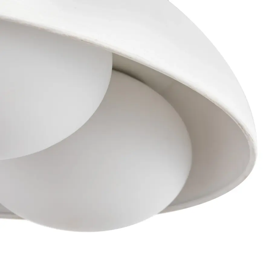 Nature-Inspired Flush Mount with Warm, Diffused Lighting - Image 11