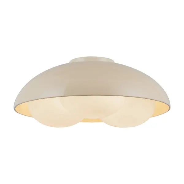 Nature-Inspired Flush Mount with Warm, Diffused Lighting - Image 12