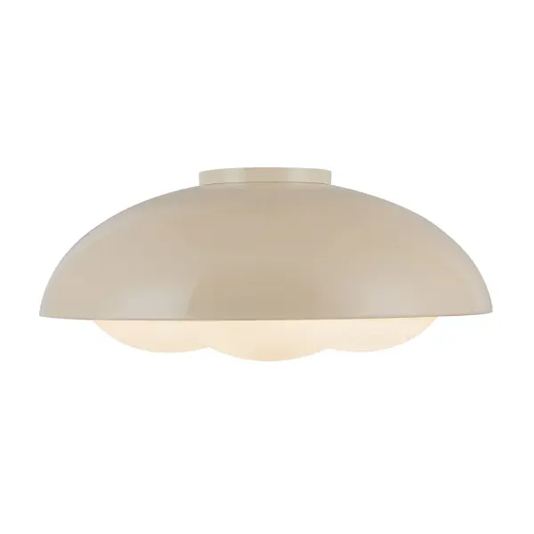 Nature-Inspired Flush Mount with Warm, Diffused Lighting - Image 13