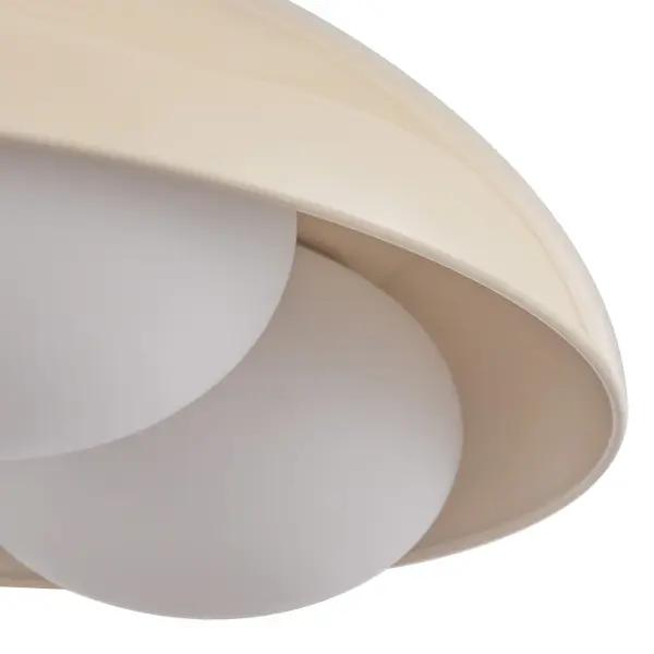 Nature-Inspired Flush Mount with Warm, Diffused Lighting - Image 16