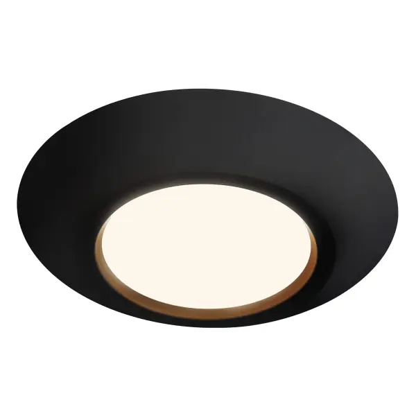 Weylo 6-Inch Flush Mount in Black - Image 4