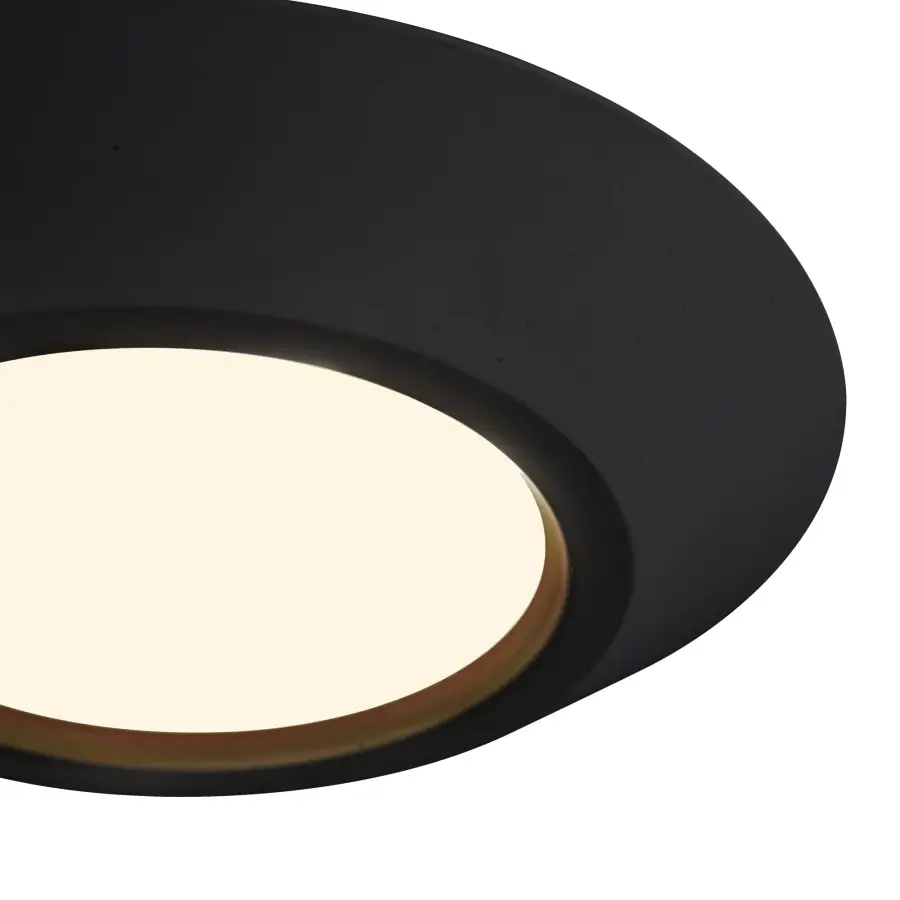 Weylo 6-Inch Flush Mount in Black - Image 5