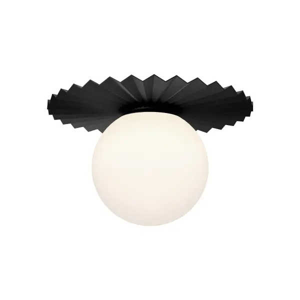 Plume 14-Inch Flush Mount in Brushed Gold - Image 12