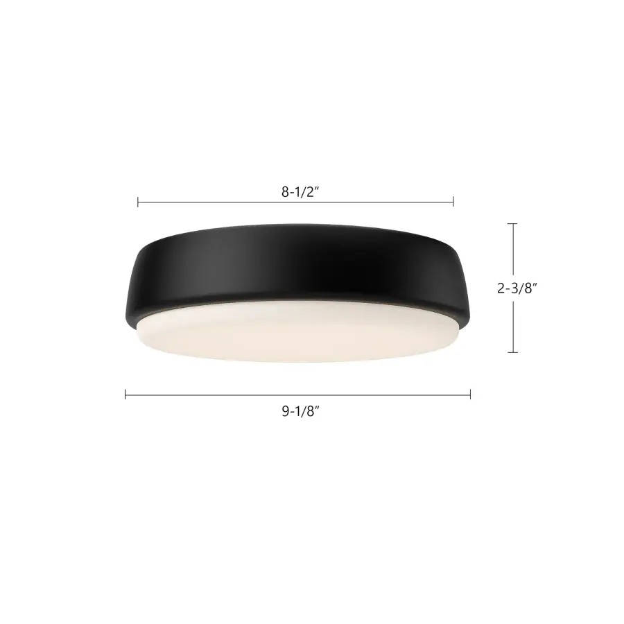 Laval 9-Inch Flush Mount in Aged Gold - Image 10