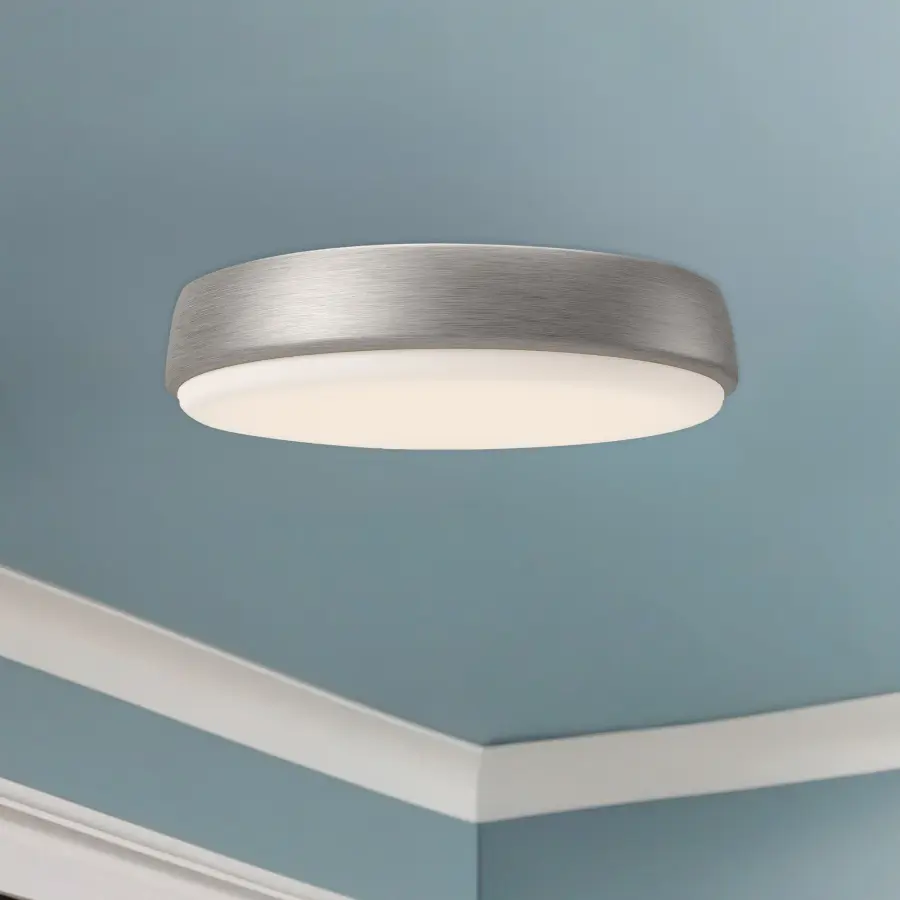 Laval 11-Inch Flush Mount in Aged Gold - Image 3